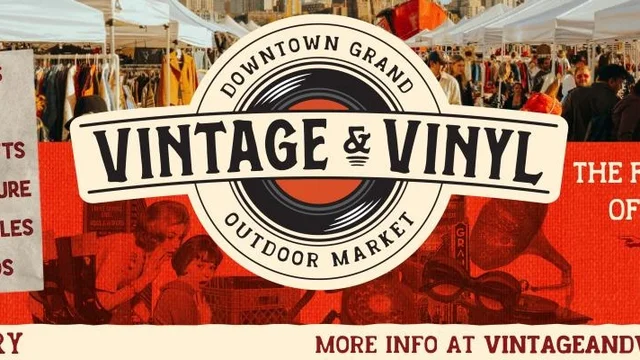 Downtown Grand Vintage and Vinyl Outdoor Market