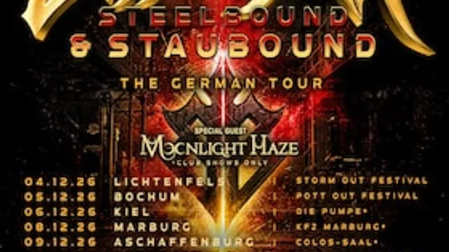 Battle Beast + Moonlight Haze - Steelbound & Staubound – The German Tour 2026