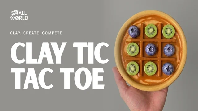 Small World - Clay Tic Tac Toe