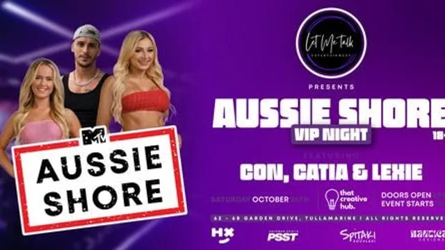 Aussie Shore After Dark VIP event!