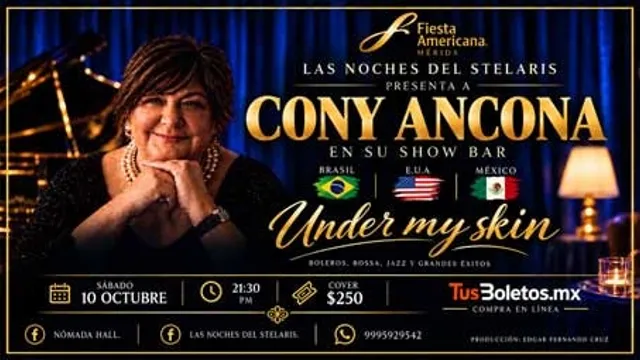 Cony Ancona Presenta: “Under My Skin” - Mérida