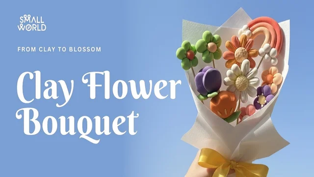 Small World - Clay Flower Bouquet