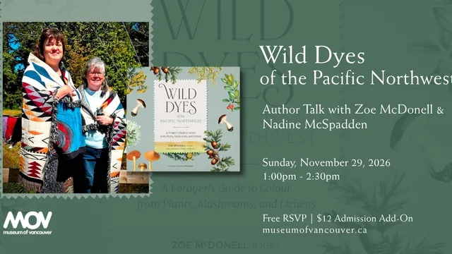 Wild Dyes of the Pacific Northwest: Author Talk