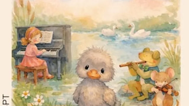 Vom hässlichen Entlein zum schönen Schwan