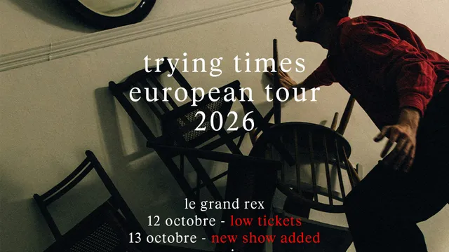 James Blake | Trying times european tour 2026 + Monica martin