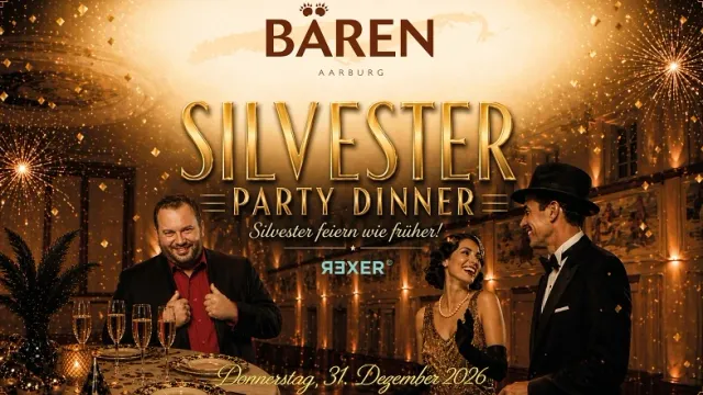 Silvester Party Dinner: «Silvester feiern wie früher!»