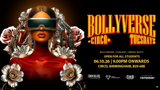 BOLLYVERSE TUESDAYS AT CIRCO - BOLLYWOOD NIGHT BIRMINGHAM
