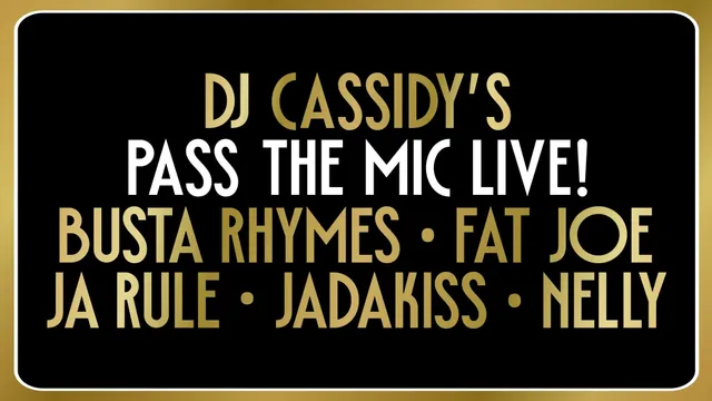 DJ Cassidy's Pass The Mic Live!