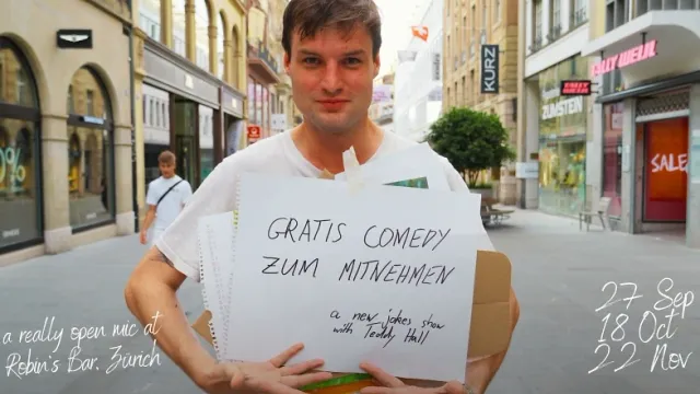 Gratis Comedy Zum Mitnehmen - Free Entry Stand Up Comedy