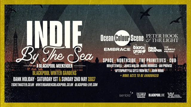 Indie By The Sea 2027 | Blackpool, Winter Gardens