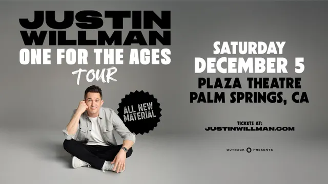 Justin Willman: One For The Ages Tour