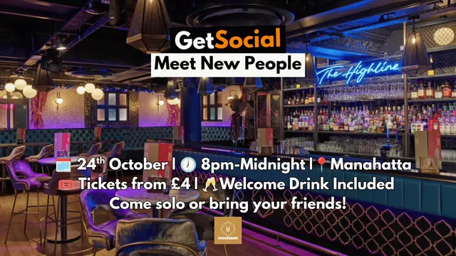 GetSocial Drinks | Meet New People & Make Friends (20s–40s) 🍹