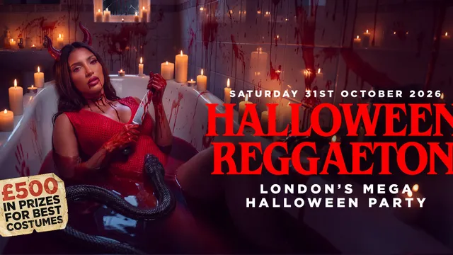 HALLOWEEN REGGAETON PARTY @ PARADISE CLUB -SATURDAY 31ST OCTOBER 2026