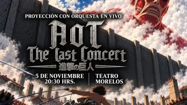 Attack on Titan Sinfónico en Morelia