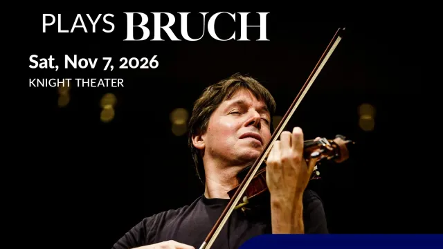 Charlotte Symphony: Joshua Bell Plays Bruch
