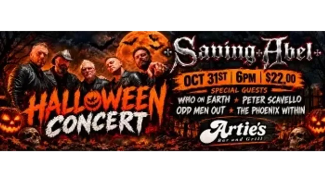 SAVING ABEL - Who on Earth - Peter Scavello - Odd Men Out - The Phoenix Within