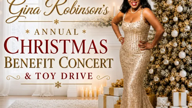 Gina Robinson's Annual Christmas Benefit Concert & Toy Drive