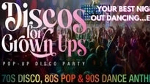 CHRISTMAS Disco Party for Grown Ups