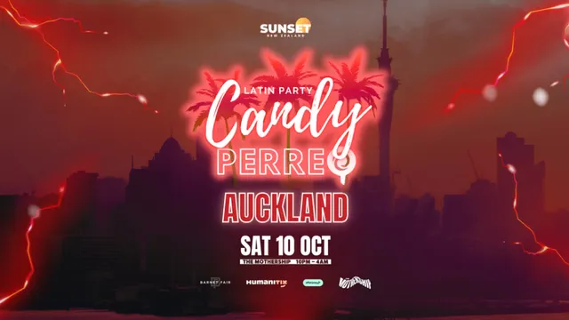 Sunset New Zealand presents: Candy Perreo Latin Party — Auckland