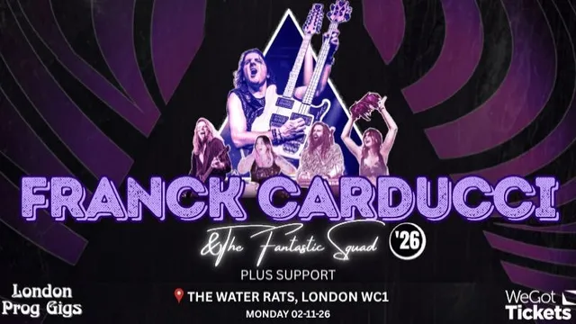 FRANCK CARDUCCI and the FANTASTIC SQUAD - LIVE IN LONDON