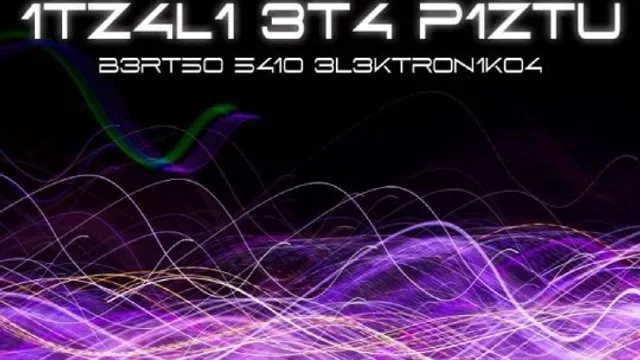 1TZ4L1 3T4 P1ZTU