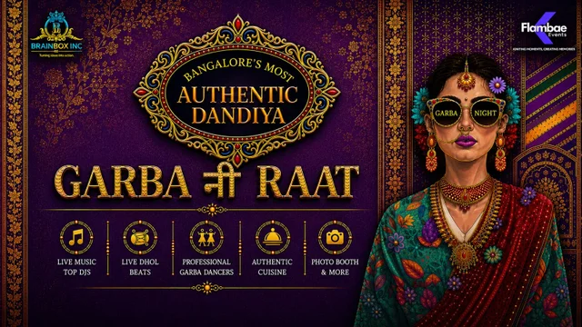 Banglore's Most Authentic Dandiya - Garba Ni Raat