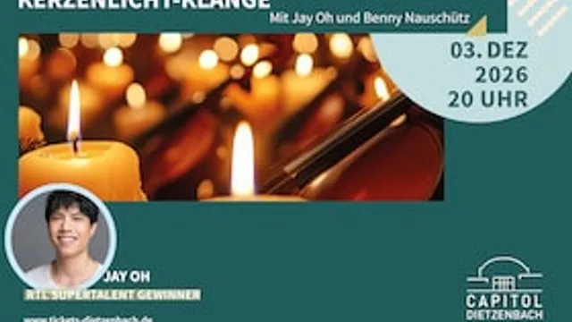 Kerzenlicht-Klänge - Jay Oh und Benny Nauschütz