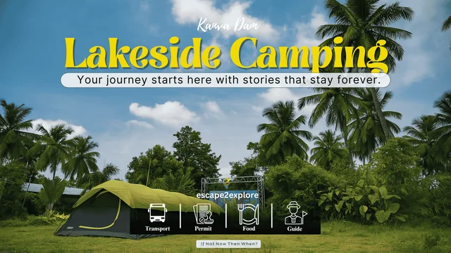 Kanva Dam Lakeside Camping by e2e