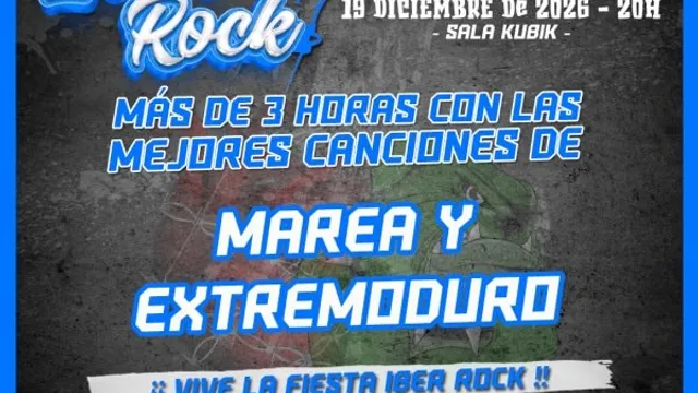 IBER ROCK TRIBUTOS : EXTREMO+MAREA - VITORIA