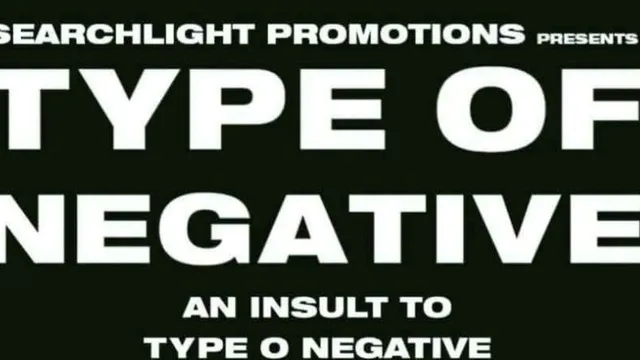 TYPE OF NEGATIVE