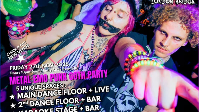 VoODOO★LoNDON <Metal Emo Punk Party> Nov' 2026 -ft
