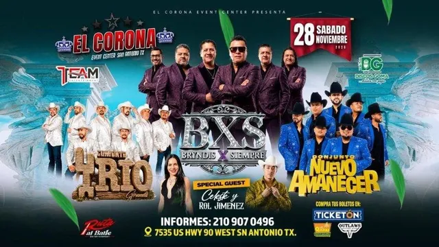 BXS BRYNDIS X SIEMPRE, CONJUNTO RIO GRANDE & MAS