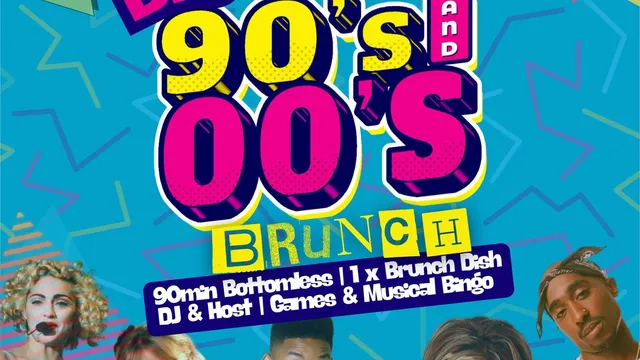 Big 90s vs 00s Bottomless Brunch - Big Belly Southbank