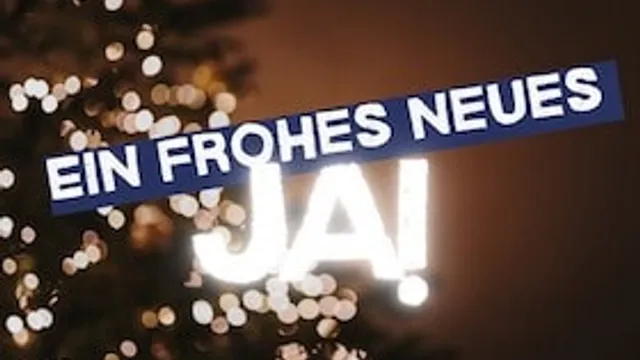 Ein frohes neues Ja!