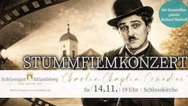 Stummfilmkonzert: "Charlie Chaplin Comedies" - mit Stummfilmpianist Richard Siedhoff