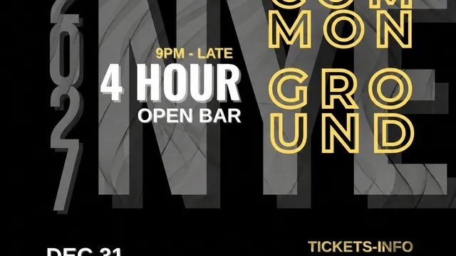 Common Ground NYE 27 NYC