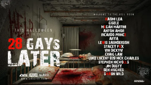 28 GAYS LATER (KILL ROOM) - HALLOWEEN 2026