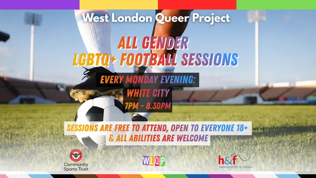 All Gender LGBTQ+ Football Sessions (White City)