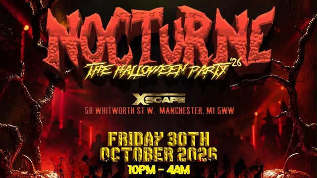 NOCTURNE: THE HALLOWEEN PARTY - Afrobeats/HipHop/Amapiano/RnB/DanceHall