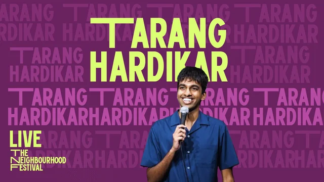 Tarang Hardikar Live @ The Neighbourhood Festival