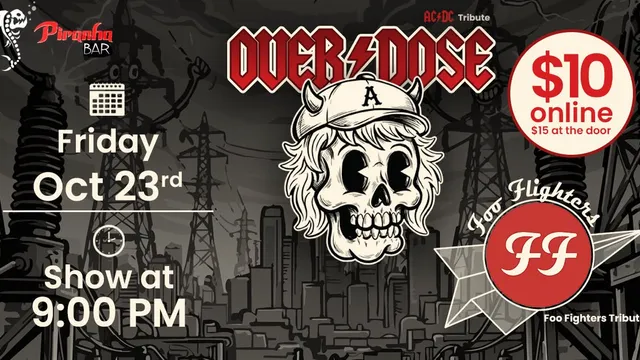 AC/DC tribute Overdose + Foo Fighters