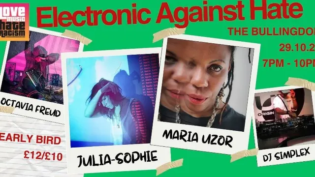 Love Music Hate Racism presents Electronic Against Hate