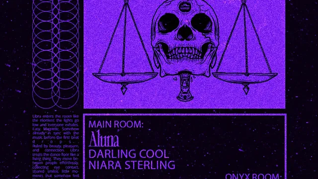 LIBRA RISING: Aluna, Darling Cool, Niara Sterling