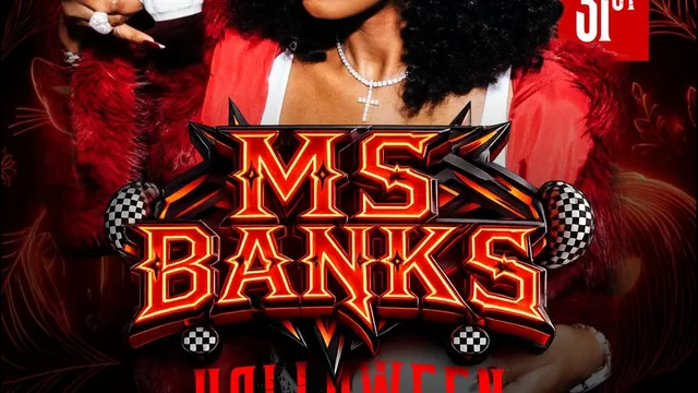 MS BANKS In Manchester – HALLOWEEN PARTY 🎃👻 - Afrobeats/Hip-Hop/Amapiano/RnB/Dancehall