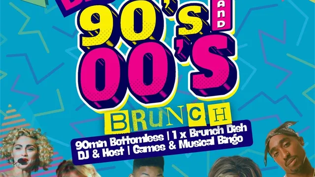 Big 90s vs 00s Bottomless Brunch