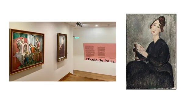 Atelier tactile autour de l'exposition "L'école de Paris" au Musée d'art et d'histoire du Judaïsme