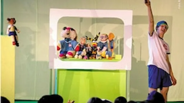SPIELKORB Kindertheater - Vollpfosten