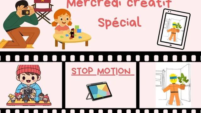 Mercredi créatif : stop motion - Mordus du manga 2026