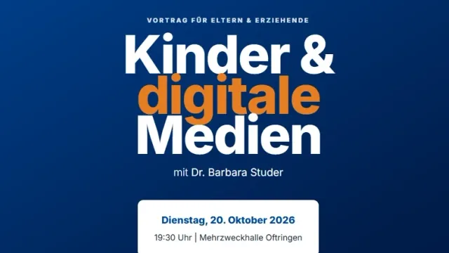 Kinder & digitale Medien mit Dr. Barbara Studer