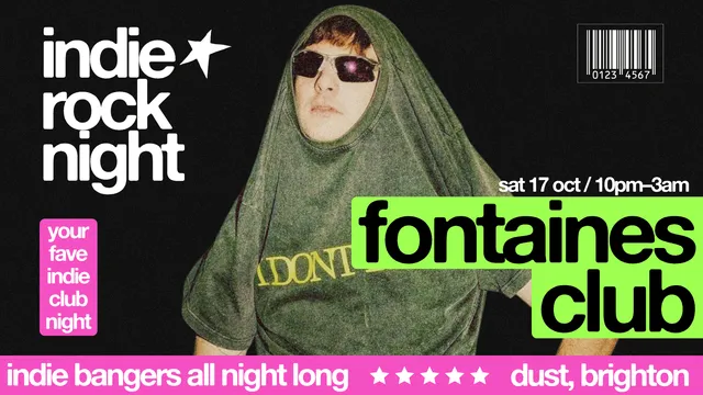 Indie Rock Night ∙ FONTAINES CLUB